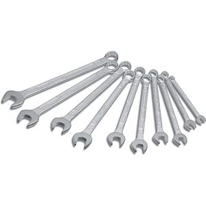 Hazet 600SPC/10 12-Point Traction Profile Polished Head Combination Wrench Set Chrome-Plated Hazet 600SPC/10 12-Point Traction Profile Polished Head Combination Wrench Set Chrome-Plated