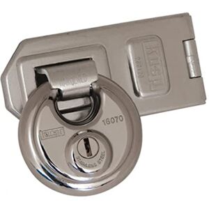 Kasp Disc Padlock 70mm K16070 & Hasp K260120 Kasp Disc Padlock 70mm K16070 & Hasp K260120