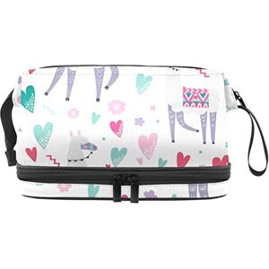 Generic Multi-Functional Storage Travel Cosmetic Bag with Handle,Alpaca White,Large Capacity Travel Cosmetic Bag Generic Multi-Functional Storage Travel Cosmetic Bag with Handle,Alpaca White,Large Capacity Travel Cosmetic Bag