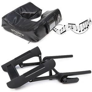 Master Massage Equipment Master Massage Universal Bluetooth Music Massage Table Headrest Set-Deluxe Adjustable Face Cradle with Music Ergonomic Face Cushion/Massage Pillow for Massage Couch/Chair, Black Nano Master Massage Equipment Master Massage Universal Bluetooth Music Massage Table Headrest Set-Deluxe Adjustable Face Cradle with Music Ergonomic Face Cushion/Massage Pillow for Massage Couch/Chair, Black Nano