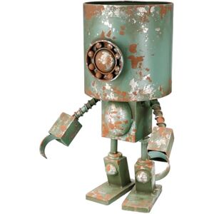 Casablanca modernes Design Decorative vase, Metal, Green, Höhe 42cm Casablanca modernes Design Decorative vase, Metal, Green, Höhe 42cm