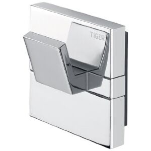 Tiger Safira, Towel hook large, Chrome, 37x60x60mm Tiger Safira, Towel hook large, Chrome, 37x60x60mm
