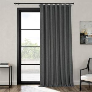 HPD Half Price Drapes Faux Linen Textured Room Darkening Curtains for Bedroom 96 Inches Long (1 Panel), 100W X 96L Extra Wide Curtains for Living Room Home Decor, Dark Gravel HPD Half Price Drapes Faux Linen Textured Room Darkening Curtains for Bedroom 96 Inches Long (1 Panel), 100W X 96L Extra Wide Curtains for Living Room Home Decor, Dark Gravel