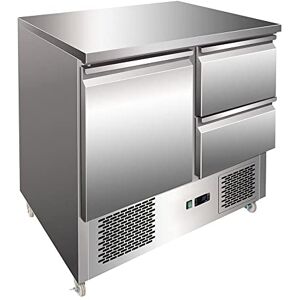 Stalwart DA-2DS11 Refrigerated prep Counter 1 Door 2 Drawers Stalwart DA-2DS11 Refrigerated prep Counter 1 Door 2 Drawers