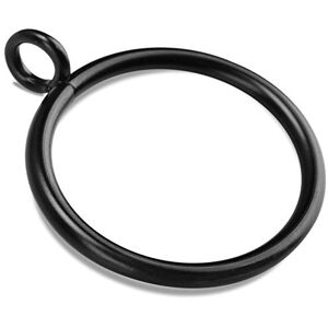 AWTOK 40 PCS Black Curtain Rings with Eyelet Apply for Curtain Rod (Black Drapery Rings) (1.25 inch Interior Diameter) AWTOK 40 PCS Black Curtain Rings with Eyelet Apply for Curtain Rod (Black Drapery Rings) (1.25 inch Interior Diameter)