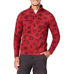Amazon Essentials Disney Marvel Star Wars Men's Polar Fleece Quarter-Zip Mock Jackets, Marvel Logo, M Amazon Essentials Disney Marvel Star Wars Men's Polar Fleece Quarter-Zip Mock Jackets, Marvel Logo, M