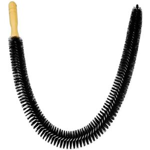 GC GLOBALCOMMERCE Flexible Radiator Brush with Thin Bristles Ergonomic Wooden Handle Ideal for Hard to Reach Points GC GLOBALCOMMERCE Flexible Radiator Brush with Thin Bristles Ergonomic Wooden Handle Ideal for Hard to Reach Points