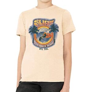 Del Sol Youth Boys Crew Tee Surf, Natural T-Shirt Changes from Brown & Blue to Vibrant Colors in The Sun 100% Combed, Ring-Spun Cotton, Relaxed Fit, Fine Jersey Size YS Del Sol Youth Boys Crew Tee Surf, Natural T-Shirt Changes from Brown & Blue to Vibrant Colors in The Sun 100% Combed, Ring-Spun Cotton, Relaxed Fit, Fine Jersey Size YS