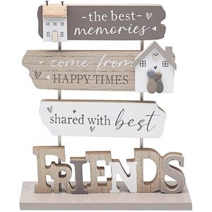 L & P Home & Gifts Lesser & Pavey Friends Standing Plaque for Gift & Decor Ideal Signs & Plaque Birthday Gifts for Women & Men Designed By Love and Affection Lovely Plaques for Home & Office L & P Home & Gifts Lesser & Pavey Friends Standing Plaque for Gift & Decor Ideal Signs & Plaque Birthday Gifts for Women & Men Designed By Love and Affection Lovely Plaques for Home & Office