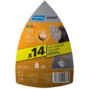 Symantec Expert Sanding Sheets 102 x 152 mm Grain 180 Set of 14 Symantec Expert Sanding Sheets 102 x 152 mm Grain 180 Set of 14