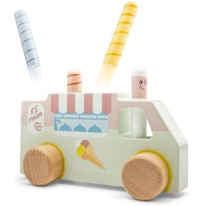 Woet Wooden Pop-Up Ice Cream Truck – FSC Pretend Play Toy with Spring Figures for Toddlers 24 Months+ – Educational Push Vehicle – Gift for Boys and Girls, Cause and Effect Play Woet Wooden Pop-Up Ice Cream Truck – FSC Pretend Play Toy with Spring Figures for Toddlers 24 Months+ – Educational Push Vehicle – Gift for Boys and Girls, Cause and Effect Play