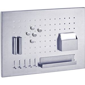 Zeller 11125 Stainless Steel Memo Board 50 x 35cm with Utensils Zeller 11125 Stainless Steel Memo Board 50 x 35cm with Utensils