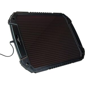 AA 12 V Car Solar Battery Trickle Charger, 1432 for Vehicles and Caravans Battery Connectors Included, Solar 4.8W, Black AA 12 V Car Solar Battery Trickle Charger, 1432 for Vehicles and Caravans Battery Connectors Included, Solar 4.8W, Black
