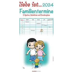 Alpha liebe ist... 2024 Familienplaner Familien-Timer Termin-Planer Kinder-Kalender Familien-Kalender 22x45 Alpha liebe ist... 2024 Familienplaner Familien-Timer Termin-Planer Kinder-Kalender Familien-Kalender 22x45