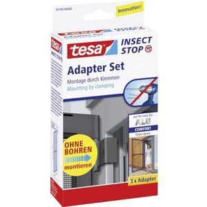 tesa UK tesa Insect Stop Door Adapter ALU COMFORT For Mounting the tesa Insect Stop ALU COMFORT Screens Without Drilling for 13 to 20 mm Window Frames Anthracite tesa UK tesa Insect Stop Door Adapter ALU COMFORT For Mounting the tesa Insect Stop ALU COMFORT Screens Without Drilling for 13 to 20 mm Window Frames Anthracite