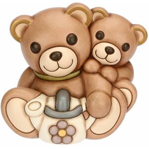 THUN Pair of Spring Teddy with Watering Can, Large Ceramic Spring Garden Collection 14.5 x 10.7 x 13 cm THUN Pair of Spring Teddy with Watering Can, Large Ceramic Spring Garden Collection 14.5 x 10.7 x 13 cm