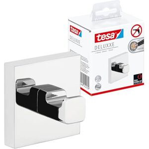 tesa UK tesa DELUXXE Towel Hook Self-Adhesive Wall Hook in Stainless-Steel Design Wall-Mounted Hand Towel Hook Waterproof, incl. Power.Kit Adhesive Solution 39 mm x 50 mm x 50 mm tesa UK tesa DELUXXE Towel Hook Self-Adhesive Wall Hook in Stainless-Steel Design Wall-Mounted Hand Towel Hook Waterproof, incl. Power.Kit Adhesive Solution 39 mm x 50 mm x 50 mm