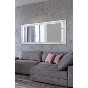 MirrorOutlet Large White Full Length Wall Mounted Mirror 5ft3 x 2ft5 (160cm x 73cm), 61x51 MirrorOutlet Large White Full Length Wall Mounted Mirror 5ft3 x 2ft5 (160cm x 73cm), 61x51