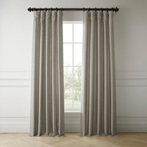 HPD Half Price Drapes Italian Faux Linen Curtains 84 Inches Long Room Darkening Curtains for Bedroom and Living Room 50 X 84, (1 Panel), Taupe Grey HPD Half Price Drapes Italian Faux Linen Curtains 84 Inches Long Room Darkening Curtains for Bedroom and Living Room 50 X 84, (1 Panel), Taupe Grey