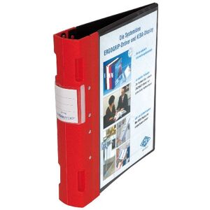 WEDO Ergogrip 5818002 Presentation Folder (A4, 4-Ring Mechanism, Plastic, 31.3 x 5.6 x 28.0 cm) Black/Red WEDO Ergogrip 5818002 Presentation Folder (A4, 4-Ring Mechanism, Plastic, 31.3 x 5.6 x 28.0 cm) Black/Red