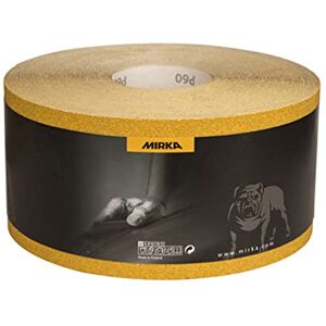 Mirka Gold Universal Sanding Paper abrasive roll 115mm x 50m / grit P80 / For sanding plaster, filler, chipboard, wood, varnish Mirka Gold Universal Sanding Paper abrasive roll 115mm x 50m / grit P80 / For sanding plaster, filler, chipboard, wood, varnish