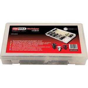 KS TOOLS 420.0500 Trim Clips Assortment Mitsubishi (370 Pieces) KS TOOLS 420.0500 Trim Clips Assortment Mitsubishi (370 Pieces)