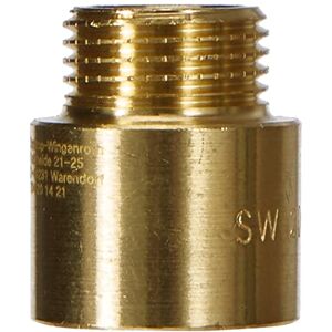 Sanitop-Wingenroth 15503 8 Pack of 10 tap Extension with Inner Hexagon, 1/2 inch x 20 mm, Brass, 20 mm Sanitop-Wingenroth 15503 8 Pack of 10 tap Extension with Inner Hexagon, 1/2 inch x 20 mm, Brass, 20 mm
