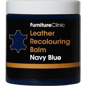 Furniture Clinic Leather Recolouring Balm Leather Colour Restorer for Sofas, Leather Colour Repair for Faded & Scratched Leather Upholstery, Car Seats, Shoes and Clothing 16 Colours (Navy Blue) Furniture Clinic Leather Recolouring Balm Leather Colour Restorer for Sofas, Leather Colour Repair for Faded & Scratched Leather Upholstery, Car Seats, Shoes and Clothing 16 Colours (Navy Blue)