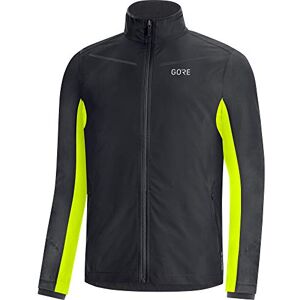 GORE Men's R3 Infinium Partial Jackets, Black/neon Yellow, S GORE Men's R3 Infinium Partial Jackets, Black/neon Yellow, S