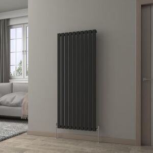 NRG Black Vertical 1600x680mm Single Flat Panel Radiator Central Heating for Bathroom/Kitchen/Living Room NRG Black Vertical 1600x680mm Single Flat Panel Radiator Central Heating for Bathroom/Kitchen/Living Room
