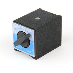 FIRST4MAGNETS Switchable Magnetic Base with M8 Mounting Hole for Quick-Release Jigs, Fixings and Lifting Applications 63mm x 50mm x 55mm high 70kg Pull FIRST4MAGNETS Switchable Magnetic Base with M8 Mounting Hole for Quick-Release Jigs, Fixings and Lifting Applications 63mm x 50mm x 55mm high 70kg Pull