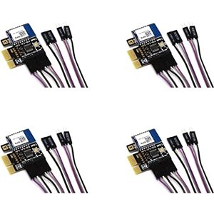 IGUATU 4X Tuya WiFi Computer Power Reset Switch PCIe Card for PC Computer, App, Support Google Home, Mini Card IGUATU 4X Tuya WiFi Computer Power Reset Switch PCIe Card for PC Computer, App, Support Google Home, Mini Card