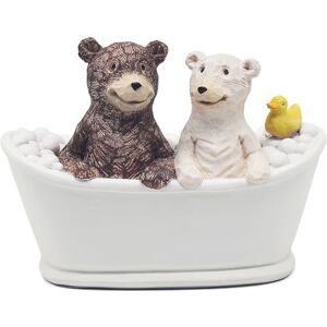The Leonardo Collection Bear Bathtime Sign With Quote Carved Ornaments For Home Decor Ideal Figurines Friendship Gifts For Women & Men Lovely Table Centerpiece & Living Room Accessories The Leonardo Collection Bear Bathtime Sign With Quote Carved Ornaments For Home Decor Ideal Figurines Friendship Gifts For Women & Men Lovely Table Centerpiece & Living Room Accessories