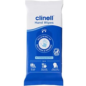 Clinell Antimicrobial Hand Wipes Disinfecting & Sanitising, Ideal for Travel Dermatologically Tested, Kills 99.99% of Bacteria & Viruses 24 Packs of 30 Wipes Clinell Antimicrobial Hand Wipes Disinfecting & Sanitising, Ideal for Travel Dermatologically Tested, Kills 99.99% of Bacteria & Viruses 24 Packs of 30 Wipes