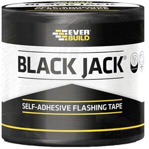 Everbuild Black Jack Strong Self Adhesive Flashing Tape – Natural Lead-Look Finish – 225mm x 3m Everbuild Black Jack Strong Self Adhesive Flashing Tape – Natural Lead-Look Finish – 225mm x 3m