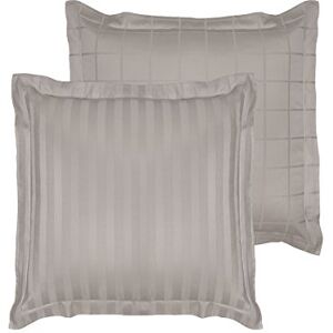 De Witte Lietaer Pillow case, combed cotton, Taupe Atmosphere, Individual De Witte Lietaer Pillow case, combed cotton, Taupe Atmosphere, Individual