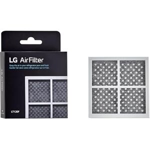 LG 6 Month (LT120F) Replacement Refrigerator Air Filter, 1 Count (Pack of 1), White LG 6 Month (LT120F) Replacement Refrigerator Air Filter, 1 Count (Pack of 1), White