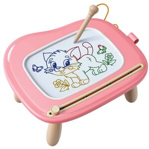 KOKODI Toddler Toys Magnetic Drawing Board & Writing Tablet for 1-3 Year Old Boys & Girls Educational Travel Toy for Christmas & Birthday Gift(Pink) KOKODI Toddler Toys Magnetic Drawing Board & Writing Tablet for 1-3 Year Old Boys & Girls Educational Travel Toy for Christmas & Birthday Gift(Pink)