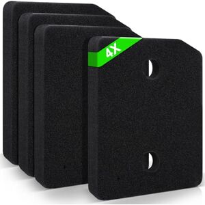 Cozary Miele T1 Heat Pump Tumble Dryer Filter Set of 4 Replacement Base Filter 9164761 Fine/Coarse Sponge 20.5 x 15.7 x 3 cm Miele T1 Tumble Dryer Accessory Cozary Miele T1 Heat Pump Tumble Dryer Filter Set of 4 Replacement Base Filter 9164761 Fine/Coarse Sponge 20.5 x 15.7 x 3 cm Miele T1 Tumble Dryer Accessory