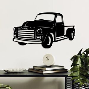 Hanah Home Stylish Black Decorative Metal Wall Accessory, 60 x 35 cm, 100% Metal, 1.5 mm Thickness, Lightweight (0.932 kg), Perfect for Modern Home Decor Hanah Home Stylish Black Decorative Metal Wall Accessory, 60 x 35 cm, 100% Metal, 1.5 mm Thickness, Lightweight (0.932 kg), Perfect for Modern Home Decor