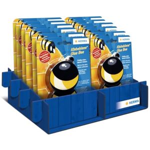 HERMA 1120 Adhesive Roller Display Double-Sided Refillable Removable 15 m Self-Adhesive Tape Roller for Kids Photo Album Scrapbook Photo Book Crafts School & Office Black Yellow HERMA 1120 Adhesive Roller Display Double-Sided Refillable Removable 15 m Self-Adhesive Tape Roller for Kids Photo Album Scrapbook Photo Book Crafts School & Office Black Yellow