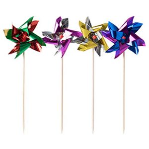 Papstar 16688 Decorative Windmill Cocktail Sticks, 17.5 cm, Pack of 100, Assorted Colours Papstar 16688 Decorative Windmill Cocktail Sticks, 17.5 cm, Pack of 100, Assorted Colours