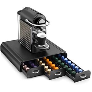 cep Coffee Pod And Capsule Organiser Machine Stand with 3 Drawer, Black 2230060011 cep Coffee Pod And Capsule Organiser Machine Stand with 3 Drawer, Black 2230060011