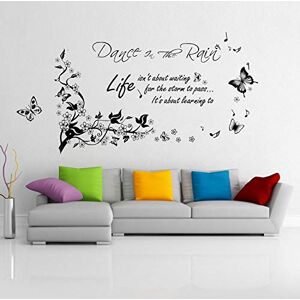 WALPLUS (TM) Wall Stickers Big Dance in The Rain Butterflies Kids Wall Sticker Decal Paper Children Nursery WALPLUS (TM) Wall Stickers Big Dance in The Rain Butterflies Kids Wall Sticker Decal Paper Children Nursery
