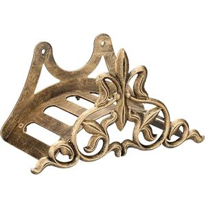 Relaxdays Water Hose Holder, Cast Iron, Antique-Looking Design, Wall-Mounted, Garden Shed, HWD: 16 x 29 x 14 cm, Bronze, Cotton, 2.5 x 1.2 x 1.2 cm Relaxdays Water Hose Holder, Cast Iron, Antique-Looking Design, Wall-Mounted, Garden Shed, HWD: 16 x 29 x 14 cm, Bronze, Cotton, 2.5 x 1.2 x 1.2 cm