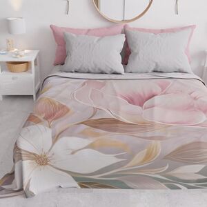 PETTI Artigiani Italiani Microfibre Sofa Cover 180 x 270 cm, Tokyo Floral Pattern Multipurpose for Sofas, Bedspreads and Table Covers Washable Protective Cover PETTI Artigiani Italiani Microfibre Sofa Cover 180 x 270 cm, Tokyo Floral Pattern Multipurpose for Sofas, Bedspreads and Table Covers Washable Protective Cover