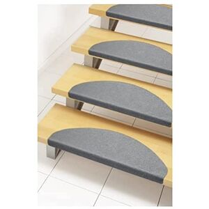 andiamo Paris Stair Mats Self-Adhesive Stair Mats Set of 15 Stair Mats Interior as Protection for the Stairs from Scratches and Wear 23 x 65 cm Grey andiamo Paris Stair Mats Self-Adhesive Stair Mats Set of 15 Stair Mats Interior as Protection for the Stairs from Scratches and Wear 23 x 65 cm Grey