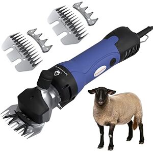 Pet & Livestock HQ 380W Sheep Shears Electric Clipper Goats, Alpaca, Llamas, Angora Rabbits Shearing Hand Piece Cutter Grooming Farm Pet Supplies Livestock, 2 Blades, CE Pet & Livestock HQ 380W Sheep Shears Electric Clipper Goats, Alpaca, Llamas, Angora Rabbits Shearing Hand Piece Cutter Grooming Farm Pet Supplies Livestock, 2 Blades, CE