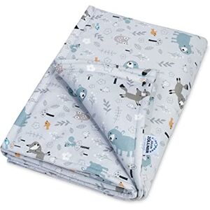 Julius Zöllner Jersey blanket unlined made of 100% cotton jersey, size 70 x 100 cm, made in Germany, Oeko-Tex® Standard 100, Smart Friends Julius Zöllner Jersey blanket unlined made of 100% cotton jersey, size 70 x 100 cm, made in Germany, Oeko-Tex® Standard 100, Smart Friends