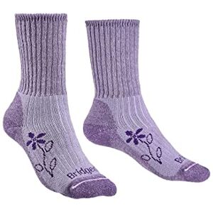 Bridgedale HIKE Midweight Merino Comfort Boot-Women's- Large-Violet Bridgedale HIKE Midweight Merino Comfort Boot-Women's- Large-Violet